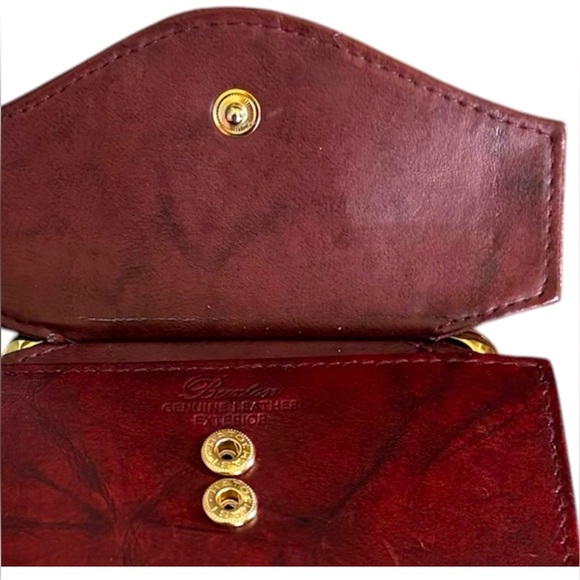 Vintage Buxton’s Leather Coin Purse Card Organizer Wallet - Picture 4 of 7